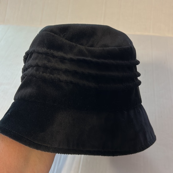 PLEASANT PHEASANT 100% Cotton Black Hat Raised Trim Accent OSFM Made in Canada - Picture 7 of 7